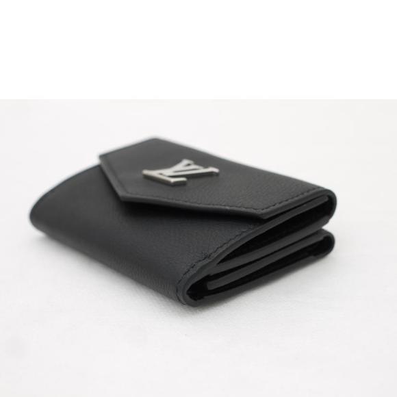 Louis Vuitton Lock Mini Wallet Monogram Noir Black - Picture 3 of 7